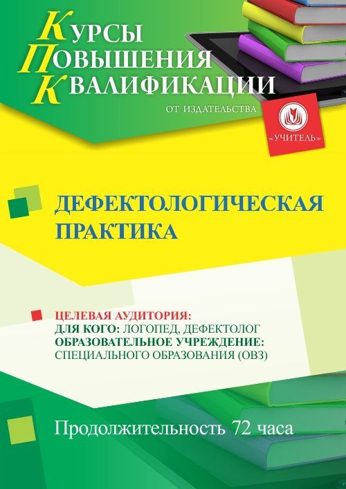 Дефектологическая практика (72 ч.) - изображение № 1