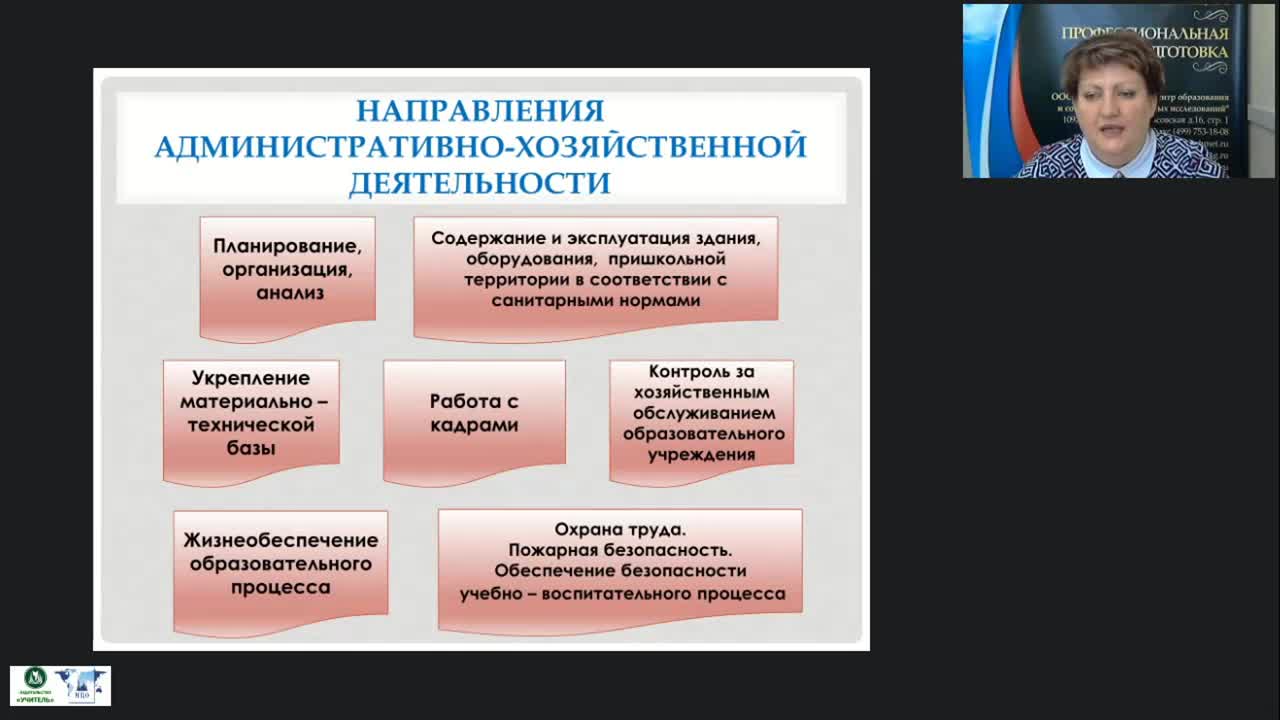 Международный вебинар &quot;Управление административно-хозяйственной деятельностью ОО&quot; - изображение № 5