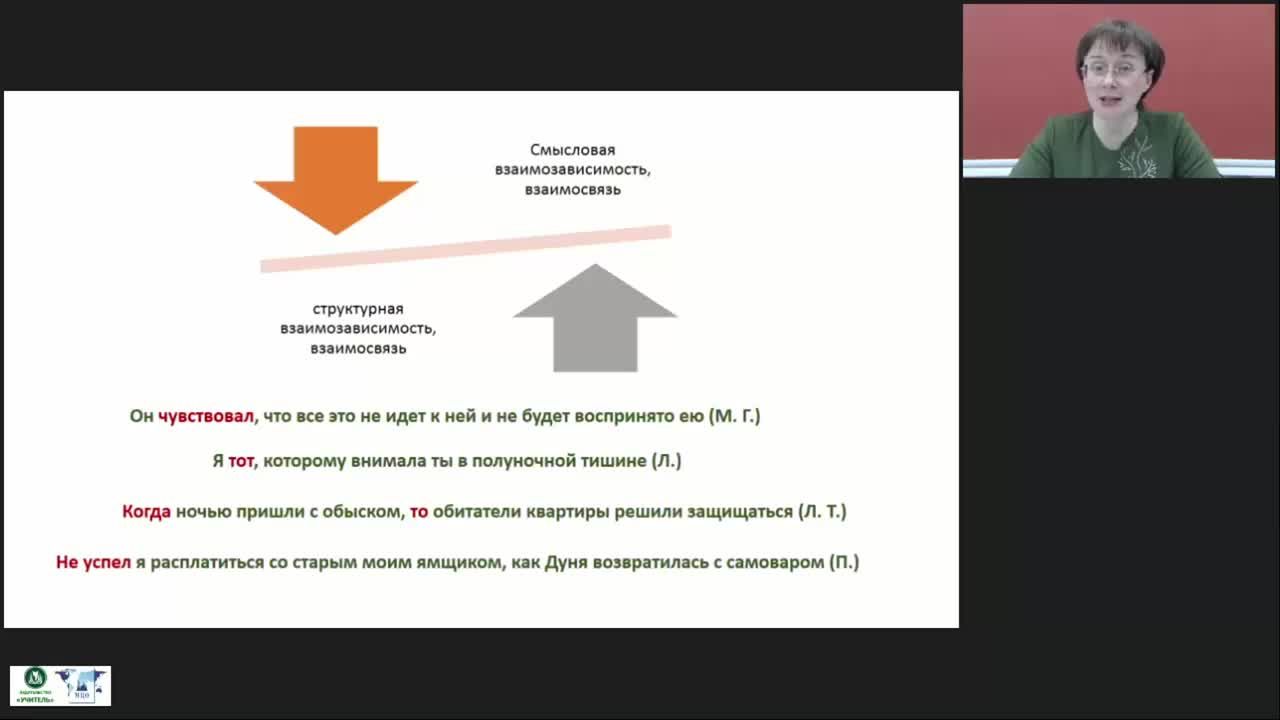 Международный вебинар &quot;Сложноподчиненное предложение. Средства связи частей в сложноподчиненных предложениях&quot; - изображение № 5