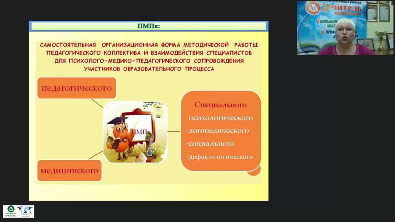 Международный вебинар &quot;Деятельность ПМПк по осуществлению индивидуально-ориентированной психолого-медико-педагогической помощи обучающимся с ОВЗ&quot; - изображение № 4