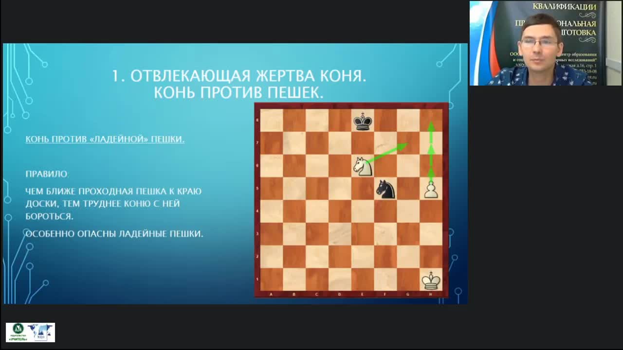 Международный вебинар «Коневой и слоновый эндшпиль» - изображение № 4