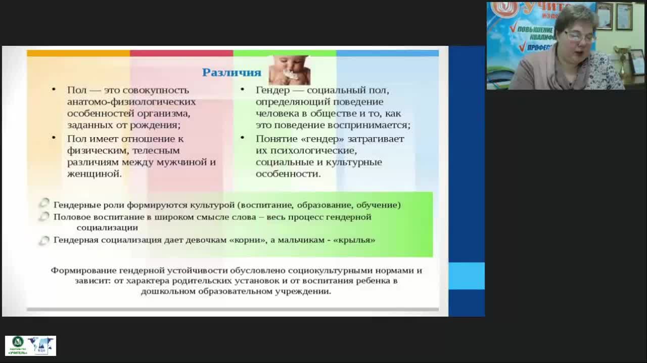 Вебинар &quot;Гендерная психология: особенности формирования социализации, гендерной идентичности и стереотипов у школьников&quot; - изображение № 2