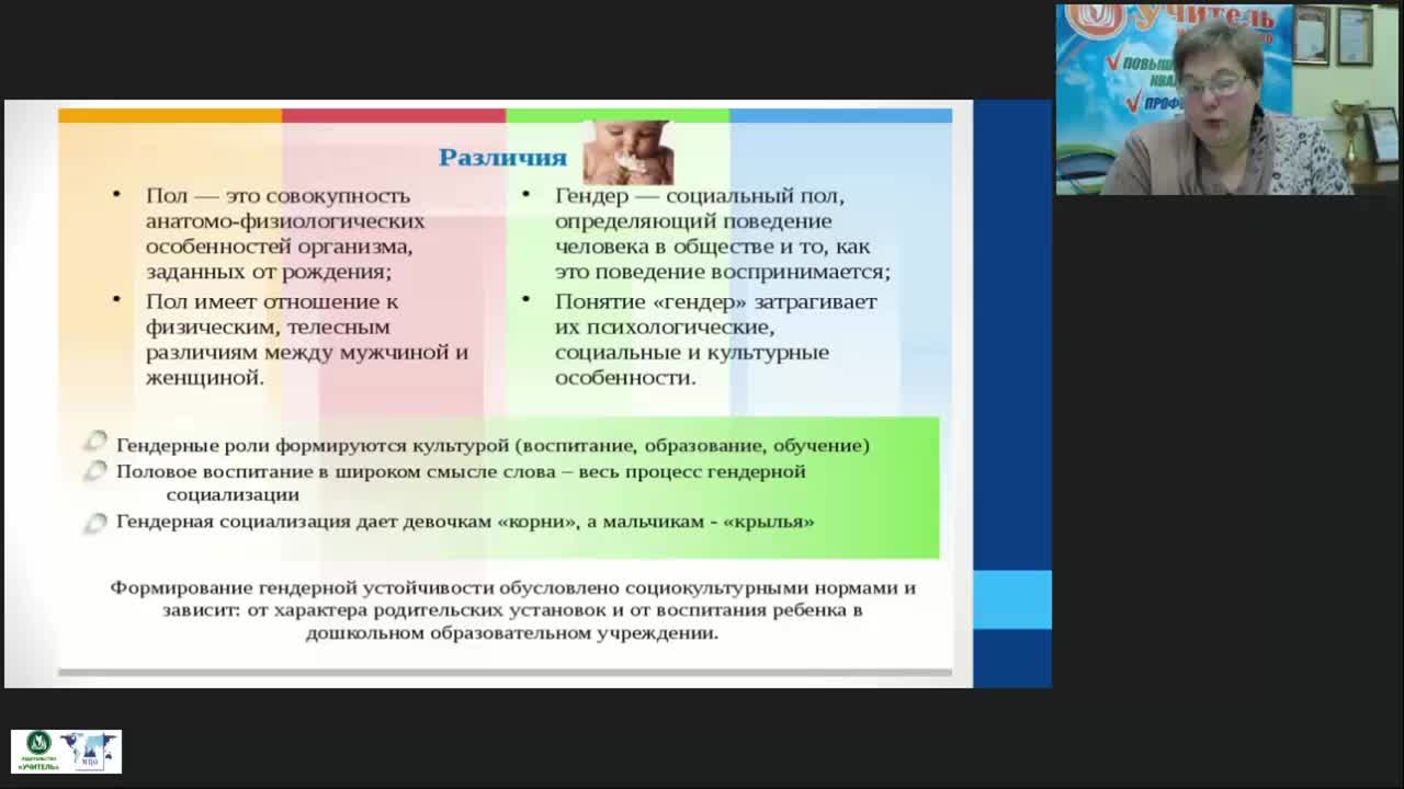 Вебинар &quot;Гендерная психология: особенности формирования социализации, гендерной идентичности и стереотипов у школьников&quot; - изображение № 4