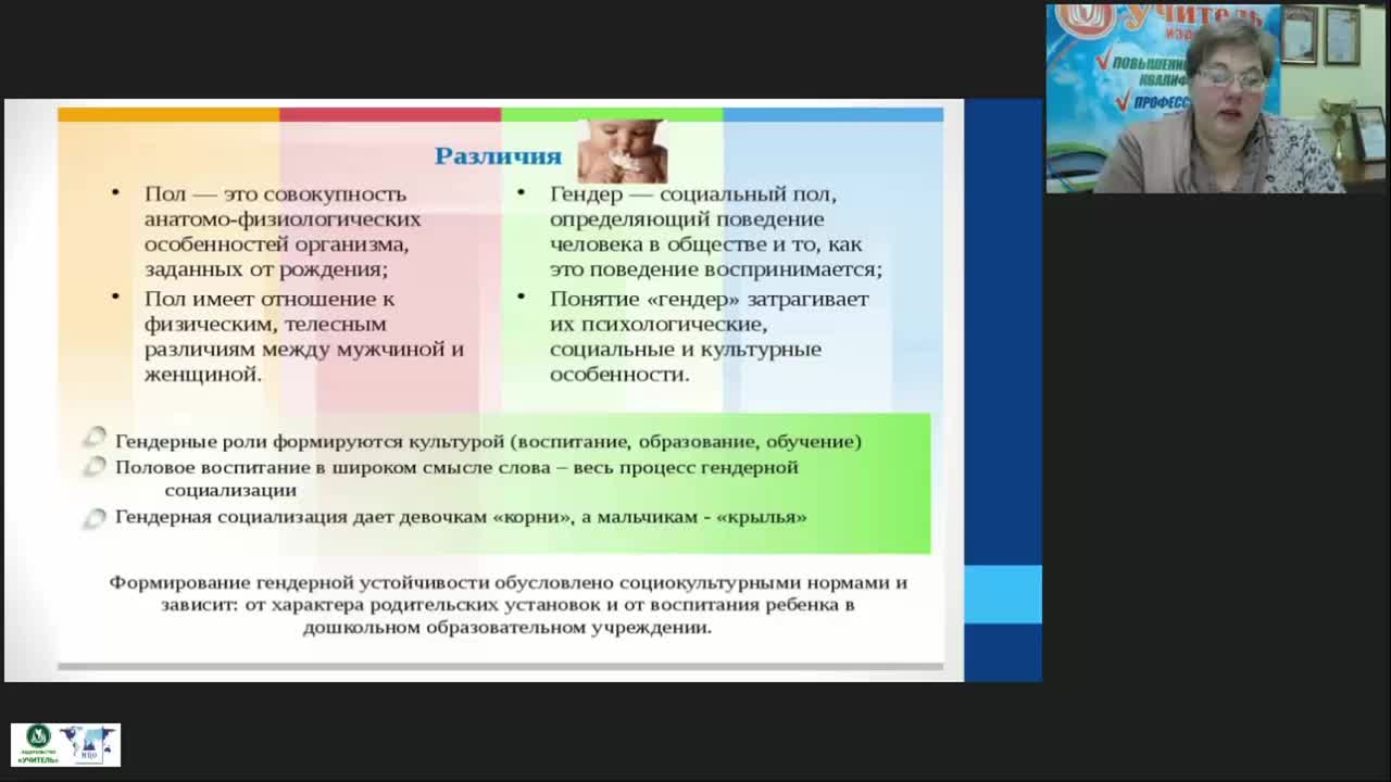 Вебинар &quot;Гендерная психология: особенности формирования социализации, гендерной идентичности и стереотипов у школьников&quot; - изображение № 5