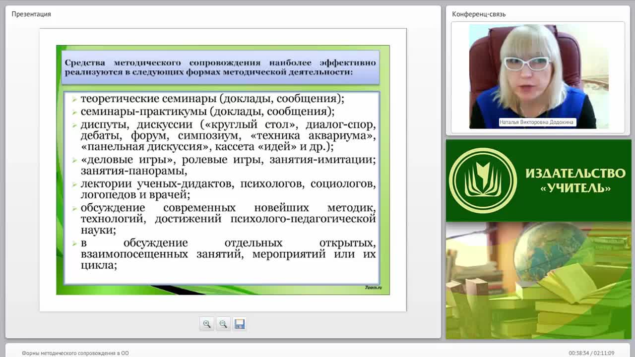 Формы методического сопровождения в ОО - изображение № 6