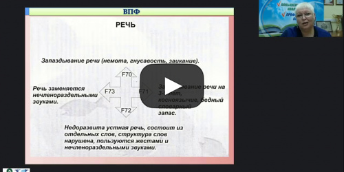 Вебинар "Коррекция нарушений в развитии детей с глубокой умственной отсталостью" - видеопрезентация