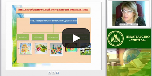 Содержание психолого-педагогической работы по изобразительной деятельности дошкольников (ФГОС ДО) - видеопрезентация