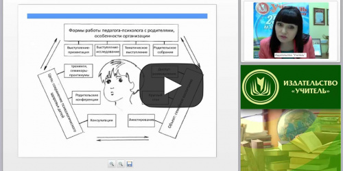 Взаимодействие педагога-психолога и родителей обучающегося в контексте требований ФГОС - видеопрезентация