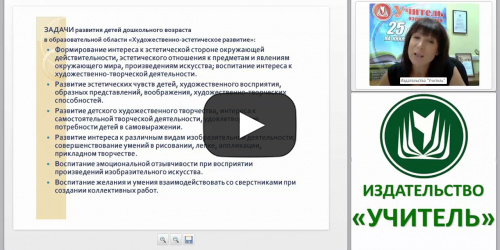 Планирование художественно-эстетического развития дошкольников (на примере наглядно-дидактических карт по изобразительной деятельности) - видеопрезентация