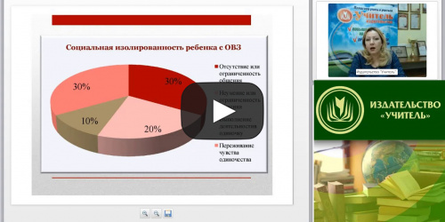 Международный вебинар "Организация взаимодействия детей с ОВЗ в группах инклюзивного образования и воспитания в условиях ДОО" - видеопрезентация