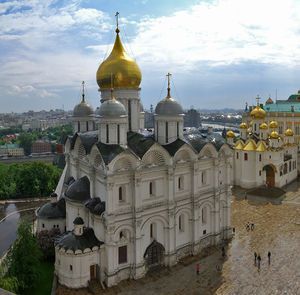 Вид с колокольни Ивана Великого